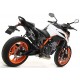 SILENCIEUX ARROW RACE-TECH DARK + DECATALYSEUR KTM 890 DUKE R 2020 / 2021 / 2022